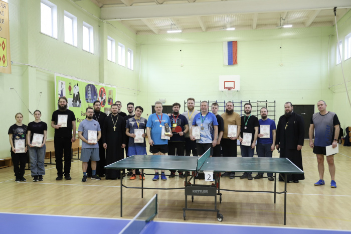 V Епархиальный рождественский турнир по настольному теннису
