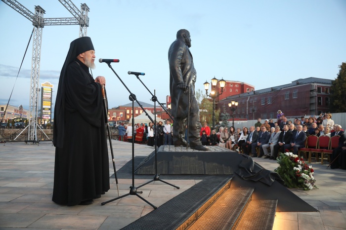 Открытие памятника А. И. Морозову в Ногинске 