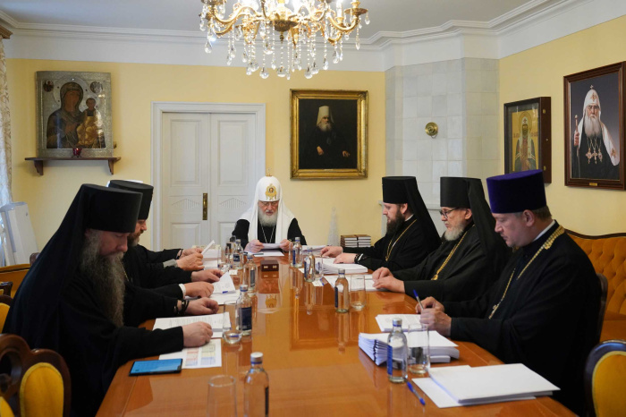 Заседание Архиерейского совета Московской митрополиии