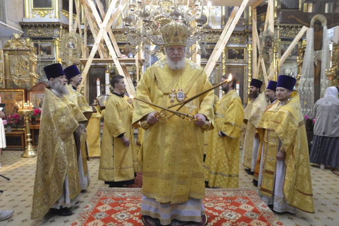 Архипастырский визит в Душоново