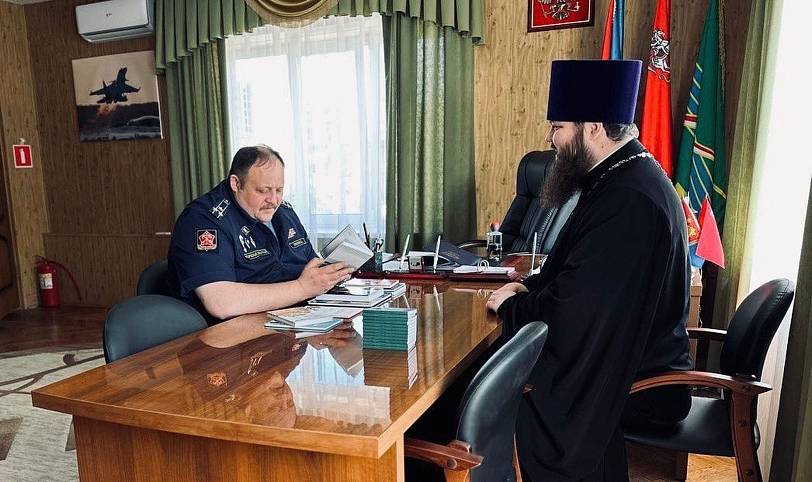 Рабочая встреча с военным комиссаром Павлово-Посадского городского округа