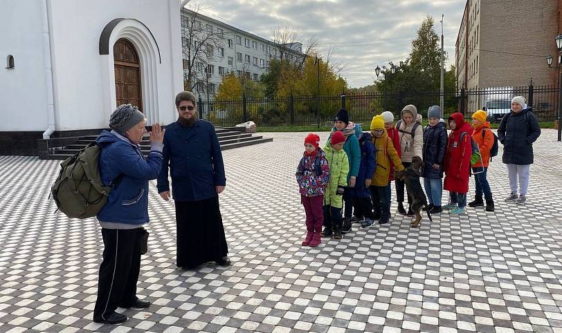 Туристический поход учеников воскресной школы Державного храма г. Фрязино