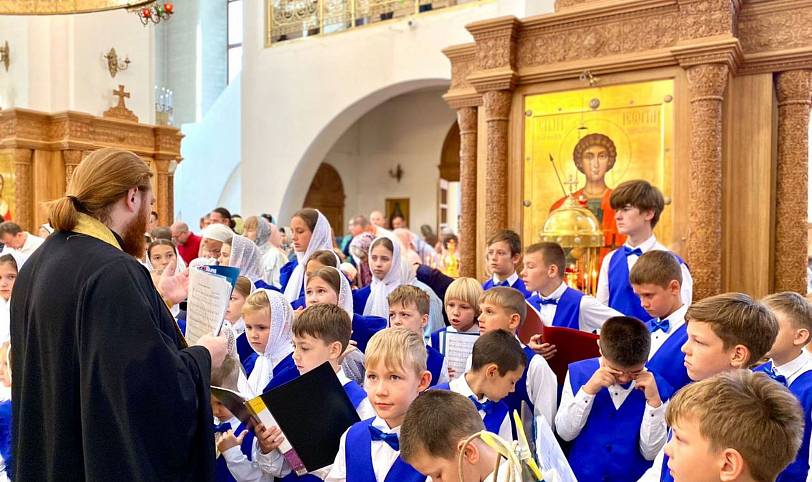 Паломничество детского хора Орехово-Зуевского благочиния в Одинцовскую епархию