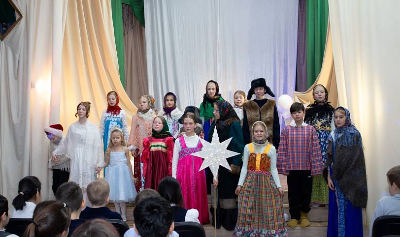 Рождественский концерт в школе №11 г. Балашиха