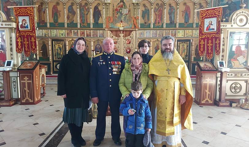 Встреча учеников воскресной школы с участником СВО в Ликино-Дулёве