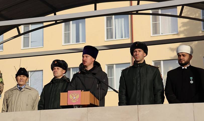 Военная присяга в дивизии имени Дзержинского