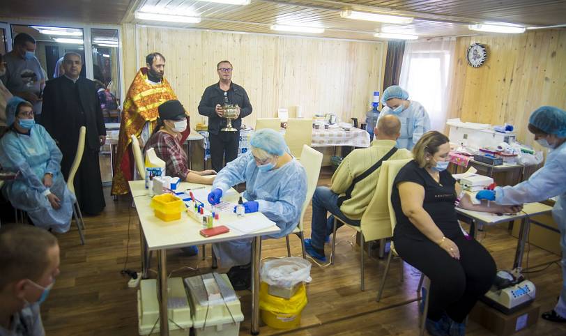 Донорская акция в Шатурском благочинии