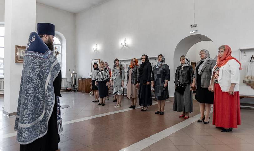 Молебен перед началом учебного года в Павловском Посаде