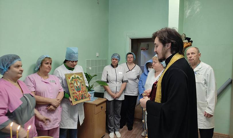 Освящение кожно-венерологического отделения в г. Ногинск-9