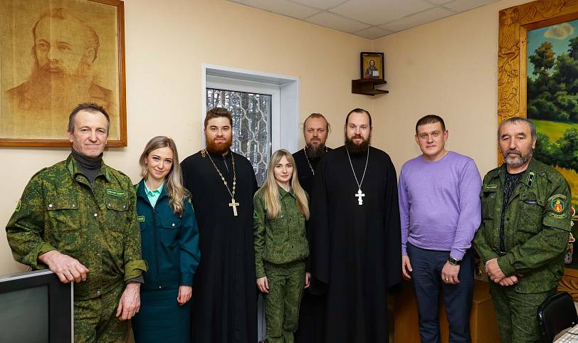 Встреча в Ильинском участковом лесничестве