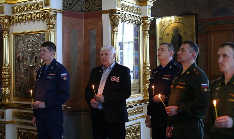 Встреча с военнослужащими в Богородском благочинии