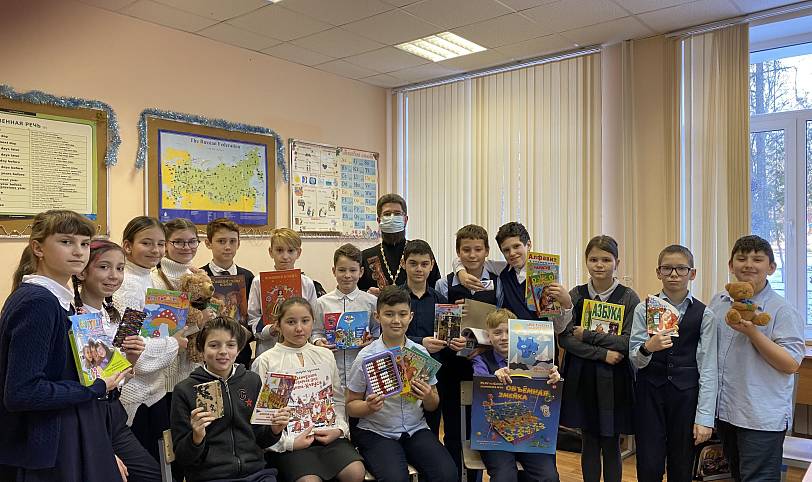 Встреча с учениками школы №3 г. Фрязино