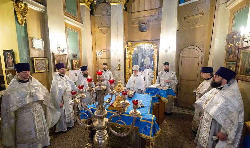 Отпевание священника Иоанна Солнцева