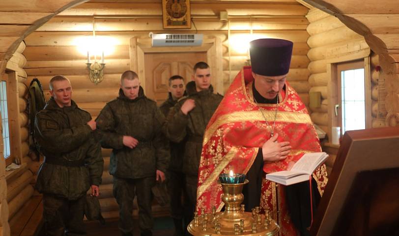 Благодарственный молебен в Димитрие-Донском храме Балашихи