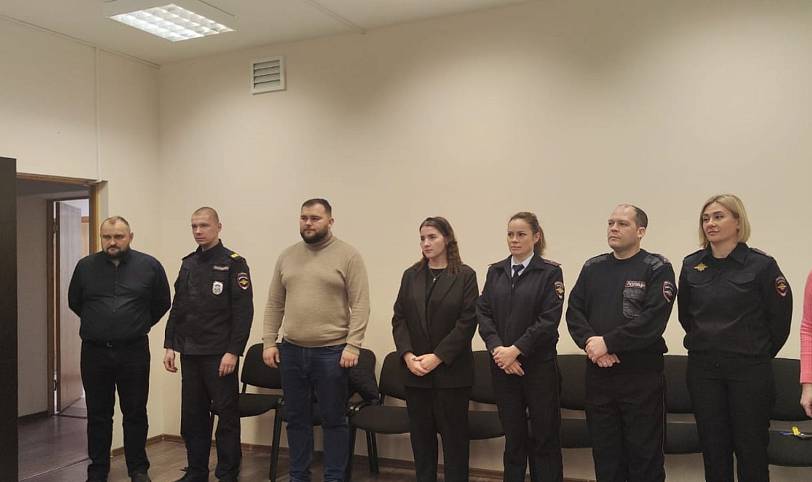 Посещение электрогорского отдела полиции