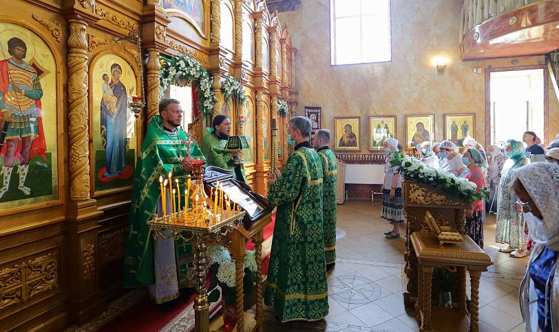 Открытие памятника святым благоверным Петру и Февронии в г. Орехово-Зуево