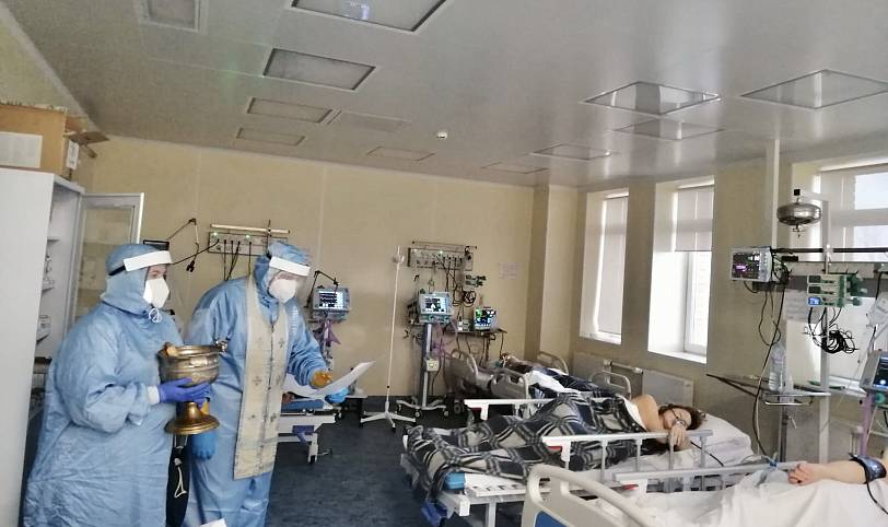 Посещение пациентов больницы в Саввино