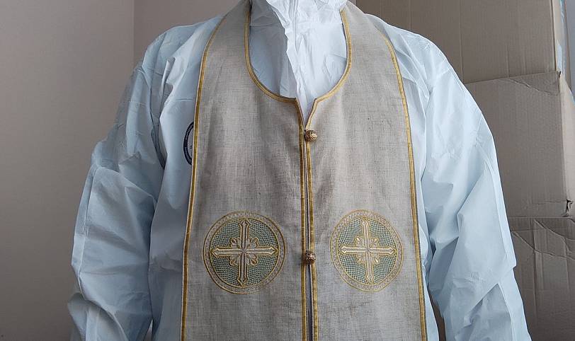 Посещение Орехово-Зуевского отделения для больных коронавирусном