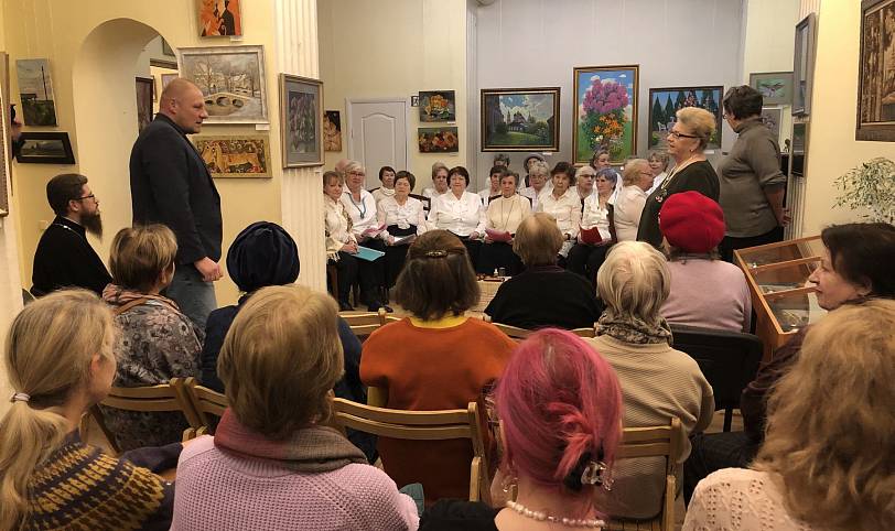 Открытие выставки художников в культурном центре г. Фрязино