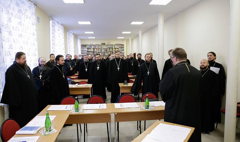 Итоговая аттестация на Курсах повышения квалификации священнослужителей в Орехово-Зуеве