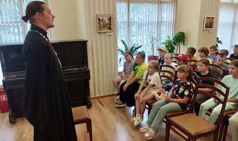 Беседа с детьми в культурном центре города Фрязино