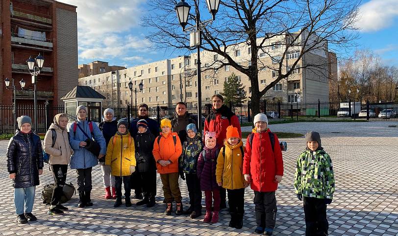 Пеший поход учащихся воскресной школы при Державном храме г. Фрязино