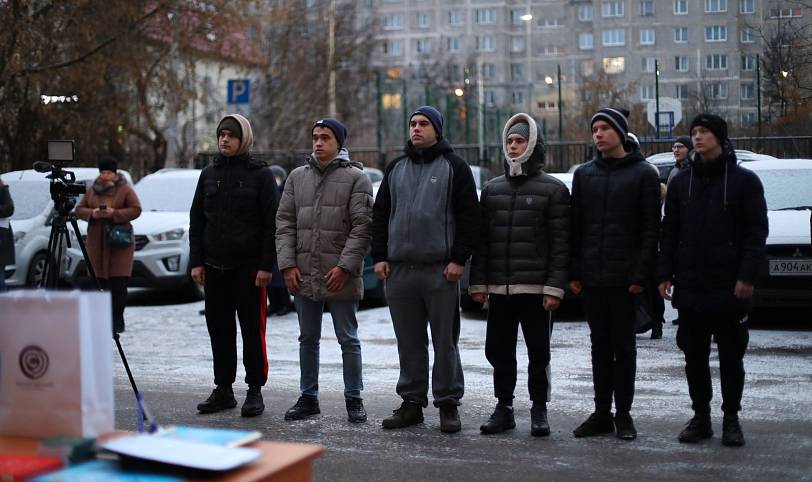 Проводы богородских призывников на Северный флот