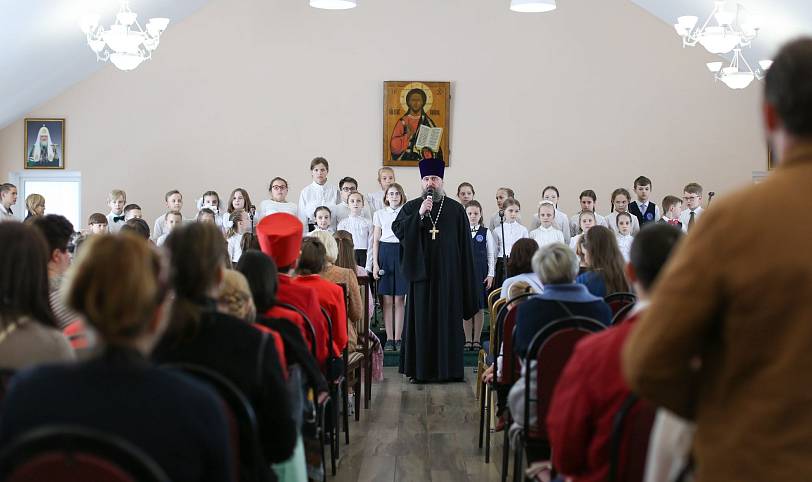 Окончание учебного года в детской школе искусств при Богоявленском соборе Ногинска