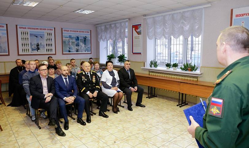 Отправка призывников в г. о. Орехово-Зуево