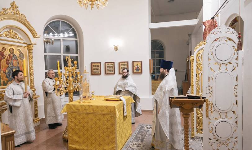 Крещение Господне в Казанском храме города Павловский Посад