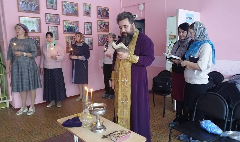 Освящение детского сада в Ликино-Дулеве