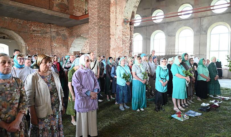 Престольный праздник в Троицком храме г. Старая Купавна