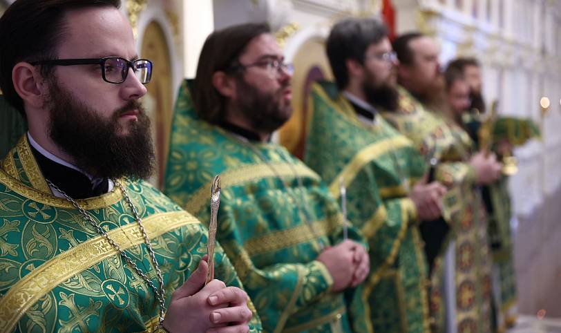 Престольный праздник в храме Всех святых, в земле Русской просиявших города Электрогорск