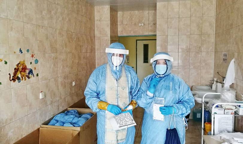 Посещение больных в Саввино