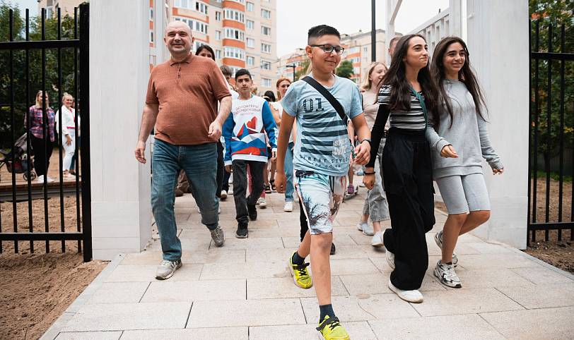 Открытие парка «Свердловский» в городском округе Лосино-Петровский